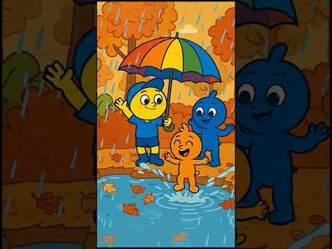 Rainy Day Fun with Bimo & Friends! 🍁🌧️✨
