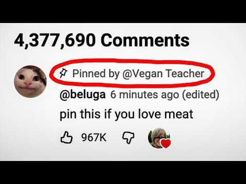 When a Youtuber deletes your comment