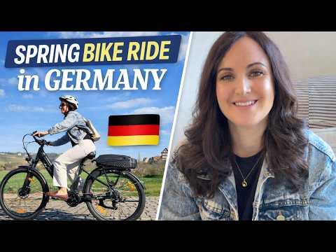 Spring in Germany Hits Different 🇩🇪 E-Biking for My Mental Health | Touroll Urbano 3 Review