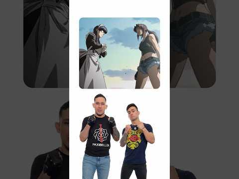 How Legit is Revy vs Roberta in Black Lagoon? #blacklagoon