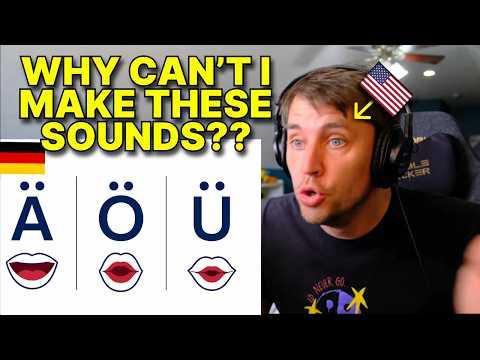 American Pathetically Struggles to pronounce A and Ä, O and Ö, U and Ü