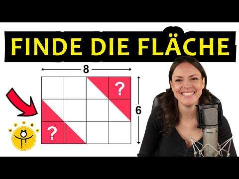 Findest DU die rote Fläche? – Geometrie Rätsel