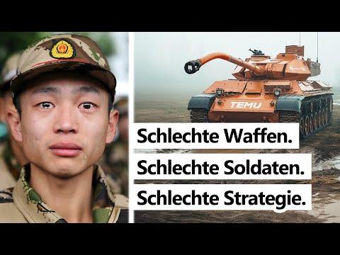Chinas Militär ist komplett schlecht - und keiner merkt es
