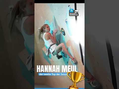 HANNAH MEUL schreibt Boulder Bundesliga Geschichte in Frechen! 💪🏻 | BOULDER BUNDESLIGA #bouldering