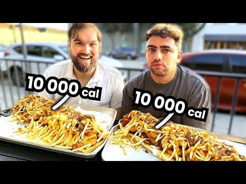2 Men VS 20,000 Calorie Sandwich...