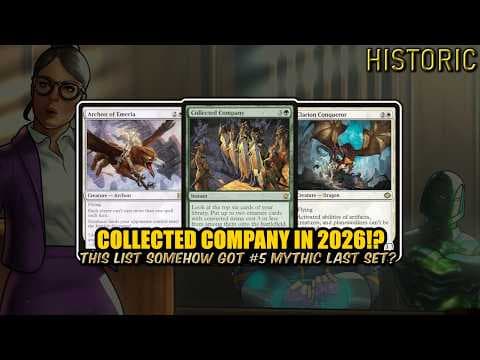 Secret #5 Mythic Collected Company Deck in 2026!? | Historic BO3 | MTG Arena
