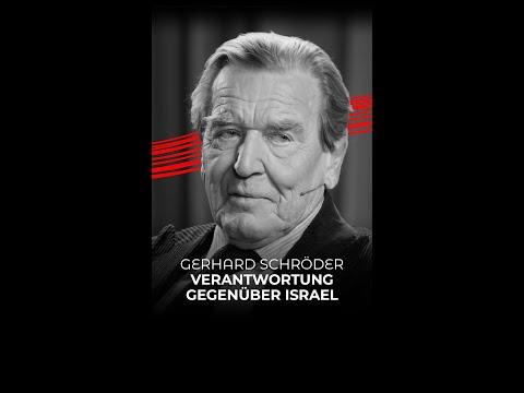 Gerhard Schröders Standpunkt zum Krieg in Gaza