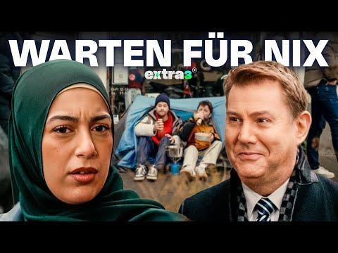 Hauptsache anstehen: Was gibt es hier zu kaufen? | extra 3