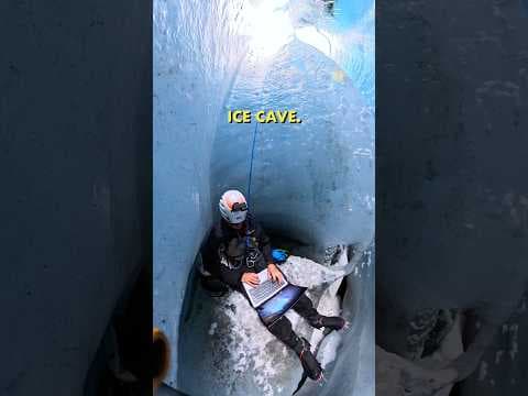Minecraft Ice Caves in an Ice Cave