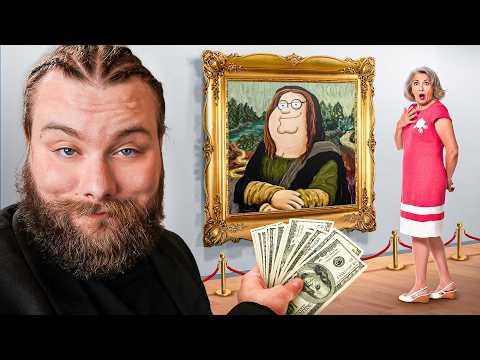 We Scammed Rich People with a Fake Art Gallery