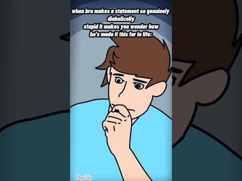 An IQ too high? 🐦 #animation #relatable