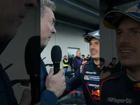 A few words from Max Verstappen after his first victory in the Nürburgring Langstrecken-Serie. 🥳
