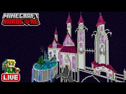 Building a Warped End Castle in my 56,400 Day Hardcore Minecraft World