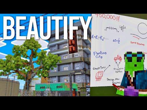 Making My World MORE Beautiful! - Let's Play Minecraft 669