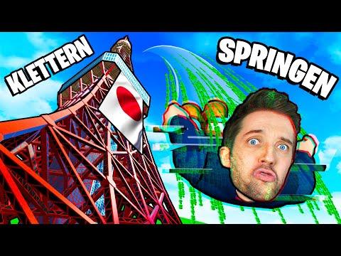 Ich KLETTERE auf den TOKIO TURM und werde REICH!