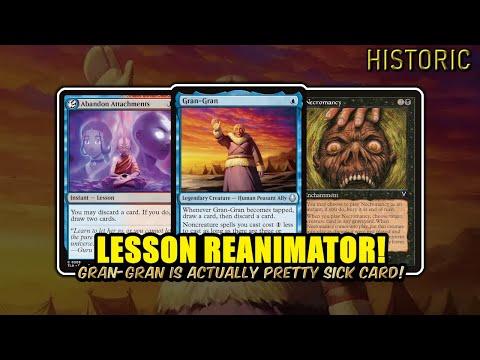 🧓 New 1-Mana Reanimator Enabler?! Gran Gran Teaches A Lesson! | Historic BO3 | MTG Arena