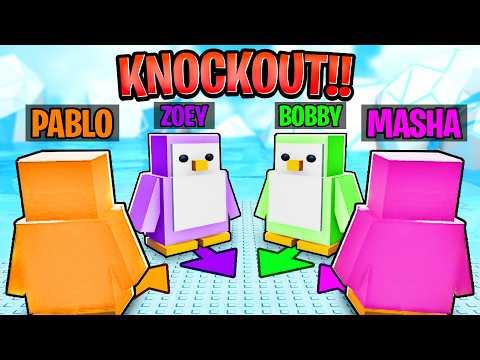 KNOCKOUT!! Roblox Funny Moments