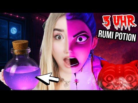 die VERWANDLUNG zu RUMI aus Kpop Demon Hunters (MACHE niemals diese CHALLENGE um 3 Uhr nachts nach)