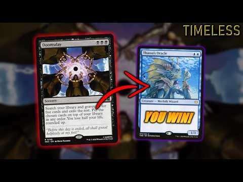 Doomsday Is Here! Potential Win On Turn 2 Without Free Cyclers! | Timeless BO3 | MTG Arena