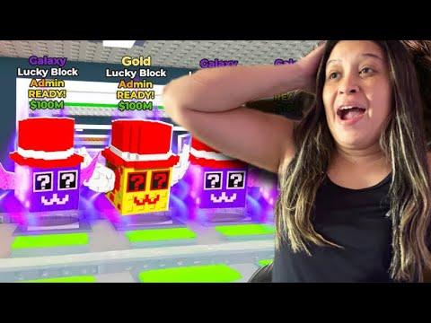 ABRINDO LUCKYS BLOCK UMA BASE CHEIA DELAS - ROUBE UM BRAINROT