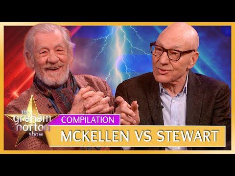 Comedy Clash: Ian McKellen vs Patrick Stewart | The Graham Norton Show