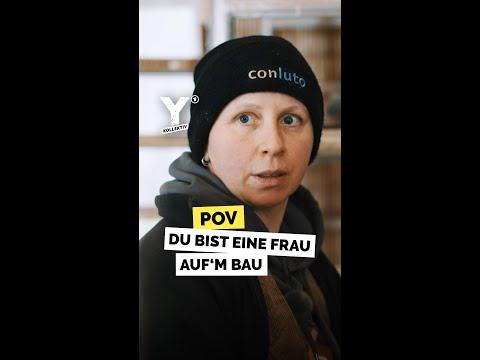 POV: Du bist eine Frau auf'm Bau #shorts
