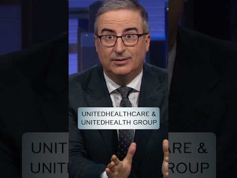 UnitedHealthcare & UnitedHealth Group #lastweektonight