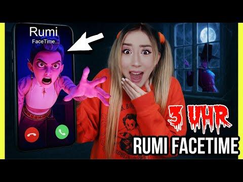 RUFE niemals RUMI aus KPOP DEMON Hunters  auf FACETIME unter der echten HANDYNUMMER um 3 Uhr nachts
