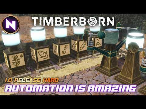 Best AUTOMATION in Any Game! Easy, Flexible and Powerful | 03 | TIMBERBORN 1.0 [Hard] | Lets Play