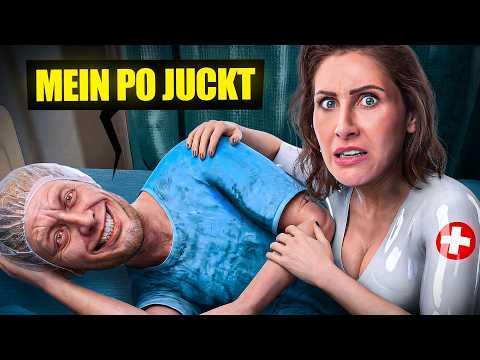 Ich bin eine kranke Schwester in einem Krankenhaus...