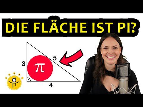 Die Fläche ist exakt π? 🤯