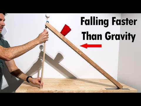 How Can Something Fall Faster Than Gravity?