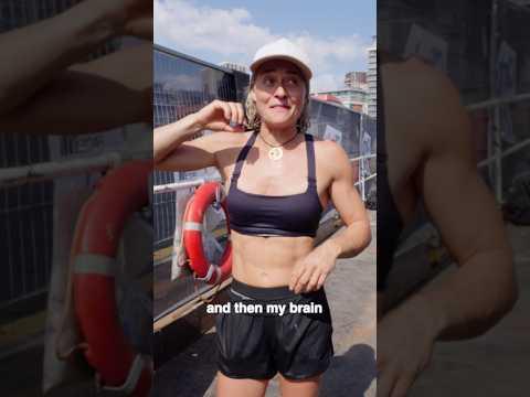 Climbing Coach Faces Her FEAR of Climbing Above Water