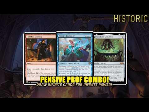 Infinitely Scaling Combo From Strixhaven! Pensive Frog Combo | Historic BO3 | MTG Arena