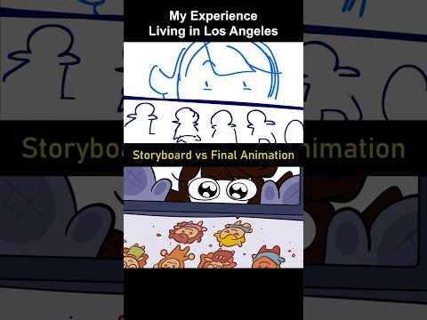 Storyboard vs Animation: Living in Los Angeles (shot 22)