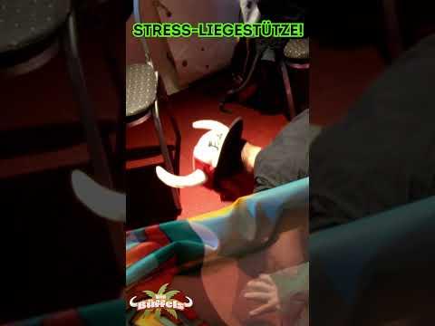 Kurz mal ein paar Liegestütze | Die Büffels