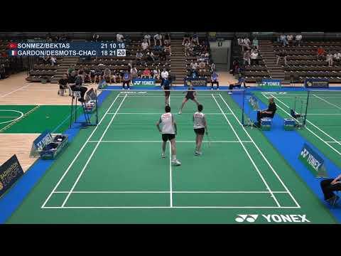 Match point - Sonmez / Bektas vs Gardon / Desmots-Chacun - XD, Final - Italian Open 2025