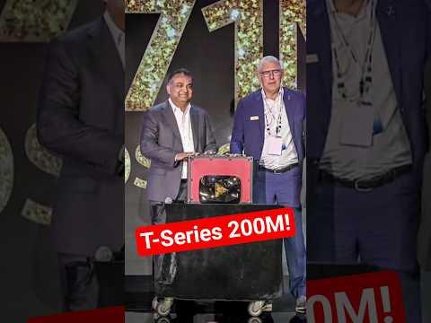 T-Series 200M Subscribers Play Button REVEALED!