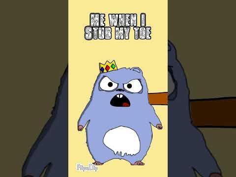 Me when I stub my toe #animation #funny #lemmings