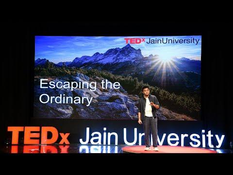 Escaping the Ordinary | CA Anarghya Suvin | TEDxJainUniversity