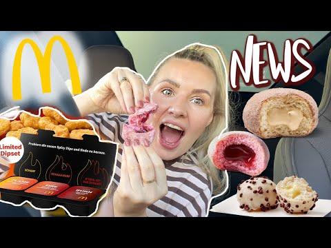 WIRKLICH LECKER? 😋 So VIELE MC DONALDS FOOD NEWS! Spicy Challenge, Mc Pops & MEHR!