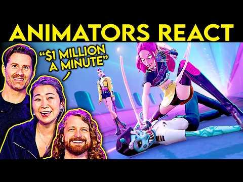 Animators React to KPop Demon Hunters - ft. THE DIRECTORS!