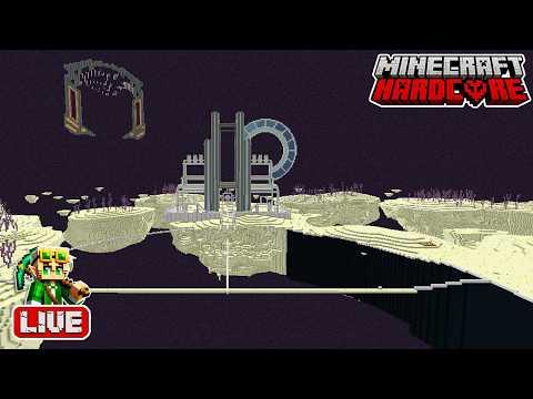 Building a Tron-Inspired City in my 55,400 Day Hardcore Minecraft World