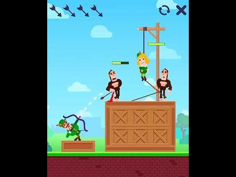 Bowmasters: 60 Seconds of Pure Mayhem! 💥🎯 #bowmasters #shorts