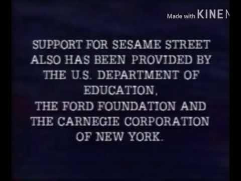 Sesame Street Funding Credits (1992-1995) (1995-2001 in Canada) Slow Motion
