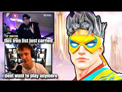 How I tilted NINJA and TIMTHETATMAN with the NEW REWORKED IRON FIST