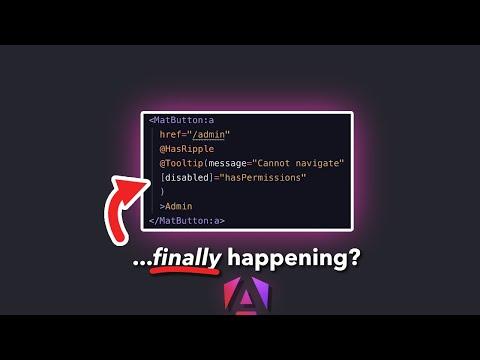 Angular without selectors is (probably) coming