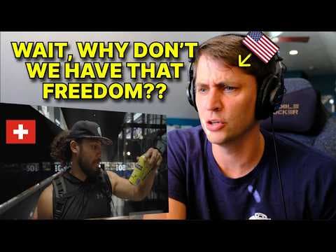 American reacts to 5 Swiss Things Americans Can't Comprehend