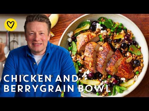 Chicken And Berry Grain Bowl By Jamie Oliver