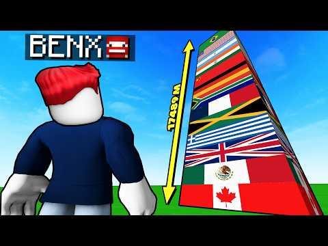 Ich BESIEGE alle LÄNDER mit QUATTUORDEZILLIARDE SPRUNG in Roblox Sprung Simulator